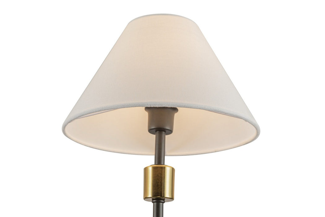 Artcraft AC12038BB Eight Light Chandelier, Black, Brushed Brass