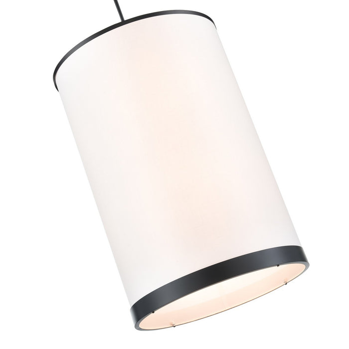 Artcraft AC12166BK Eight Light Chandelier, Black