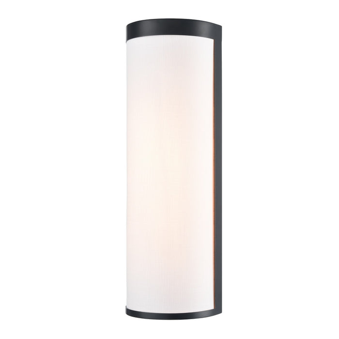 Artcraft AC12167BK Two Light Wall Sconce, Black