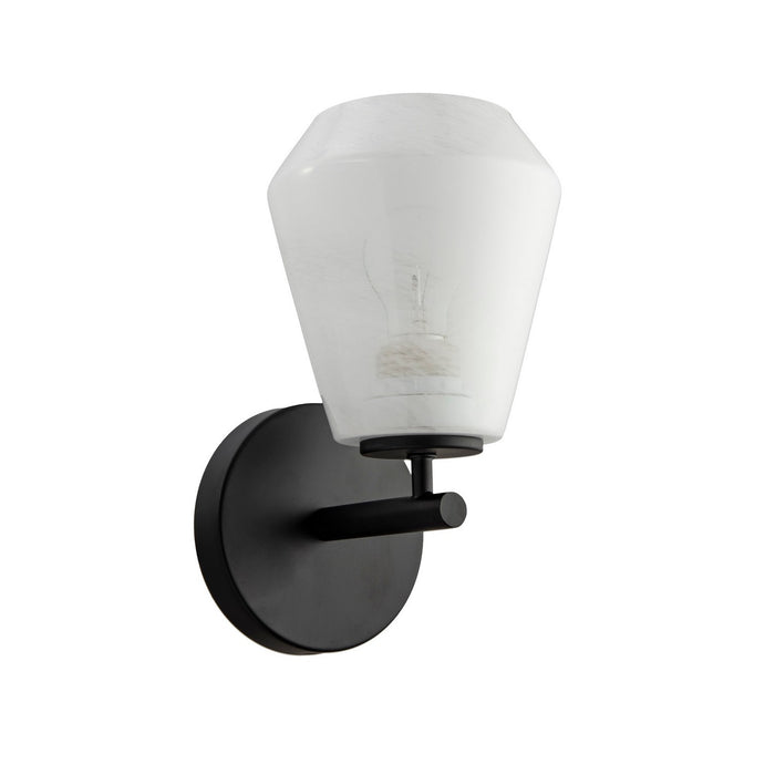 Artcraft AC12181BK One Light Wall Sconce, Black