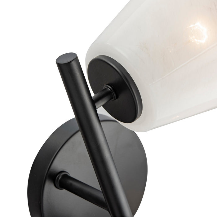 Artcraft AC12182BK Two Light Bathroom Vanity, Black