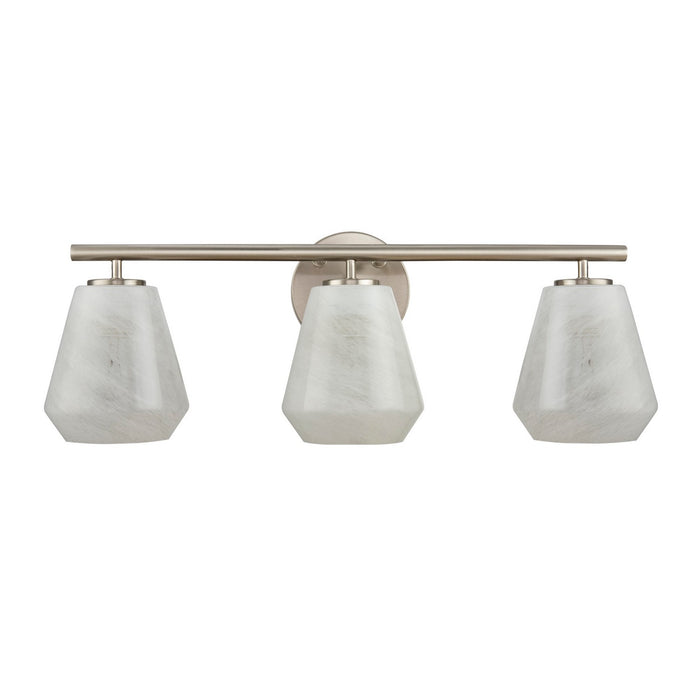 Artcraft AC12183BN Three Light Bathroom Vanity, Brushed Nickel