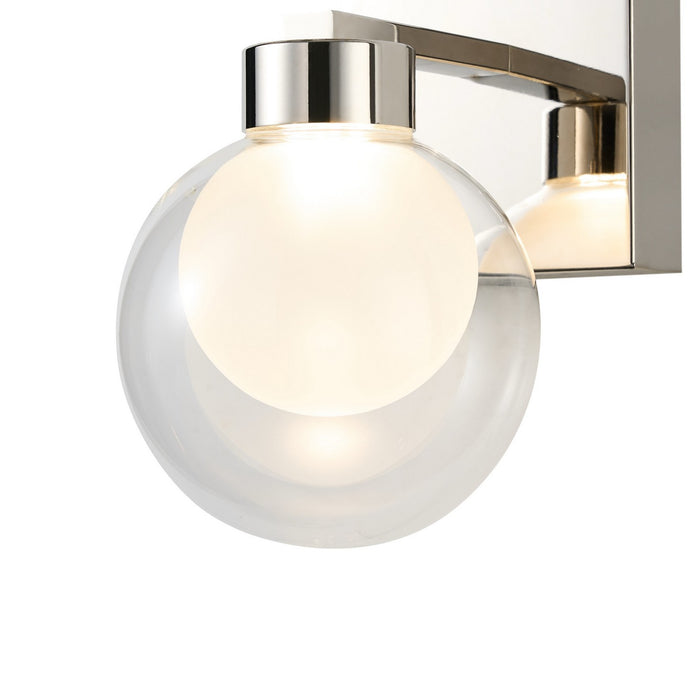 Artcraft AC12191PN LED Wall Sconce, Chrome
