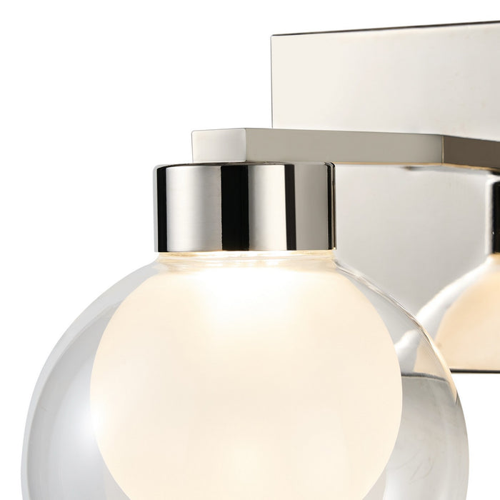 Artcraft AC12191PN LED Wall Sconce, Chrome