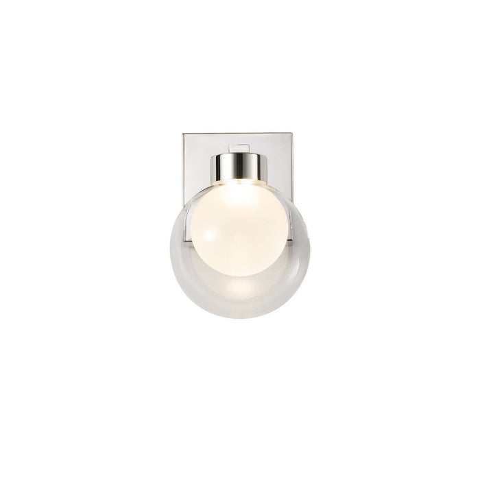 Artcraft AC12191PN LED Wall Sconce, Chrome