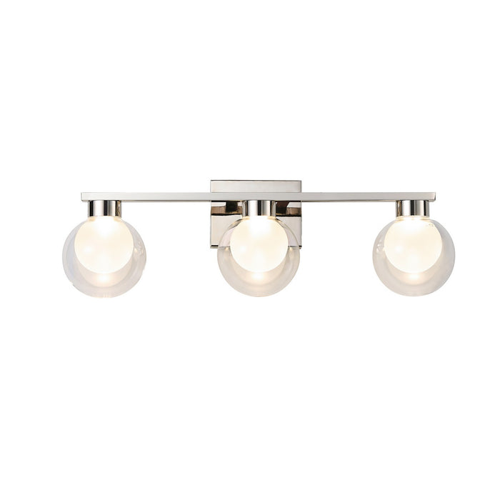 Artcraft AC12193PN LED Bathroom Vanity, Chrome