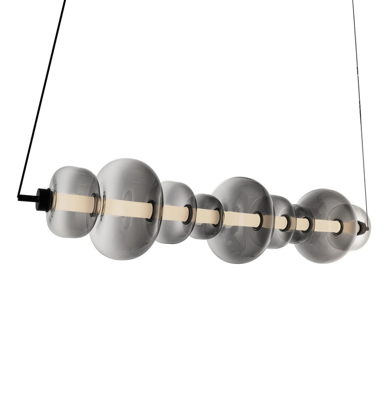 Artcraft AC6911SM LED Island Pendant, Black