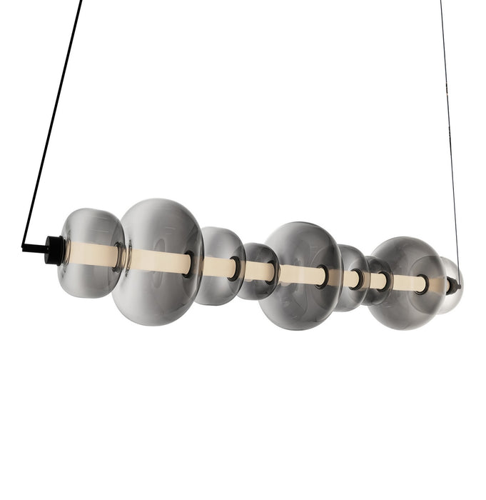 Artcraft AC6911SM LED Island Pendant, Black