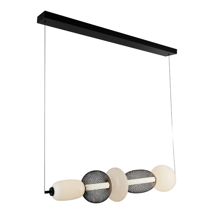 Artcraft AC7462BK LED Island Pendant, Black