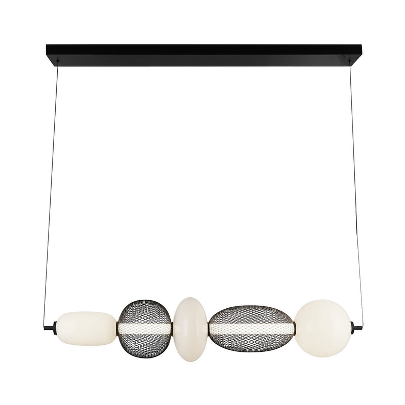 Artcraft AC7462BK LED Island Pendant, Black