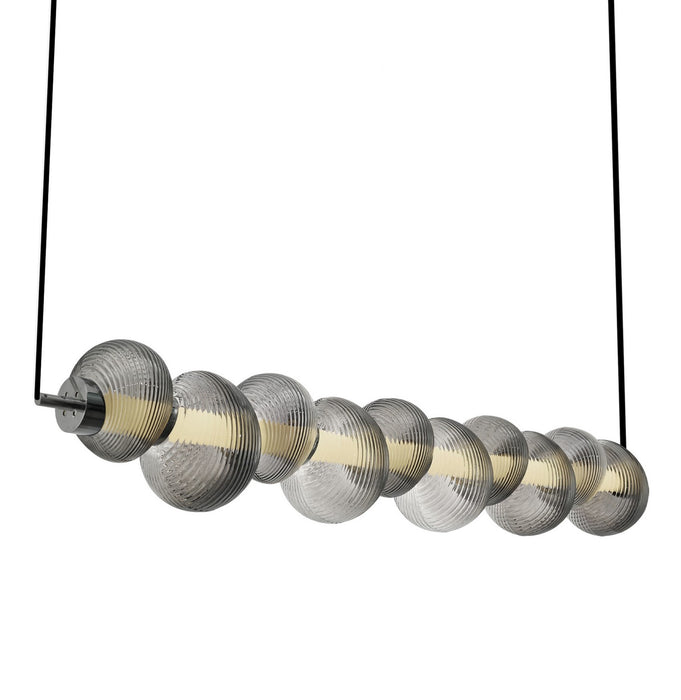 Artcraft AC7802CH LED Island Pendant, Chrome