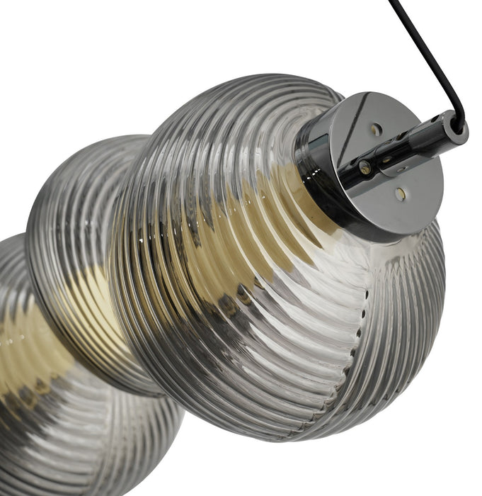 Artcraft AC7802CH LED Island Pendant, Chrome
