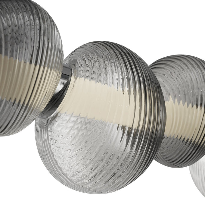 Artcraft AC7802CH LED Island Pendant, Chrome