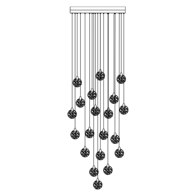 Artcraft AC12155BB LED Chandelier, Satin Brass