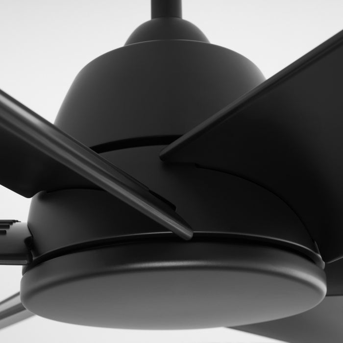 Quorum 35846-59 84"Patio Fan, Matte Black