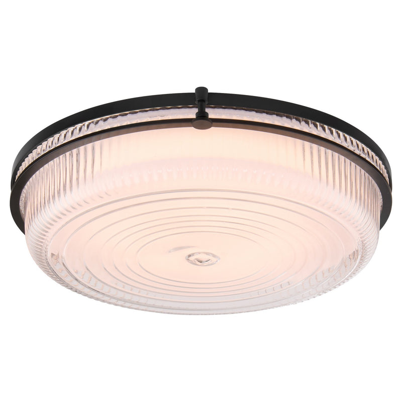 Quorum 368-18-59 LED Ceiling Mount, Matte Black