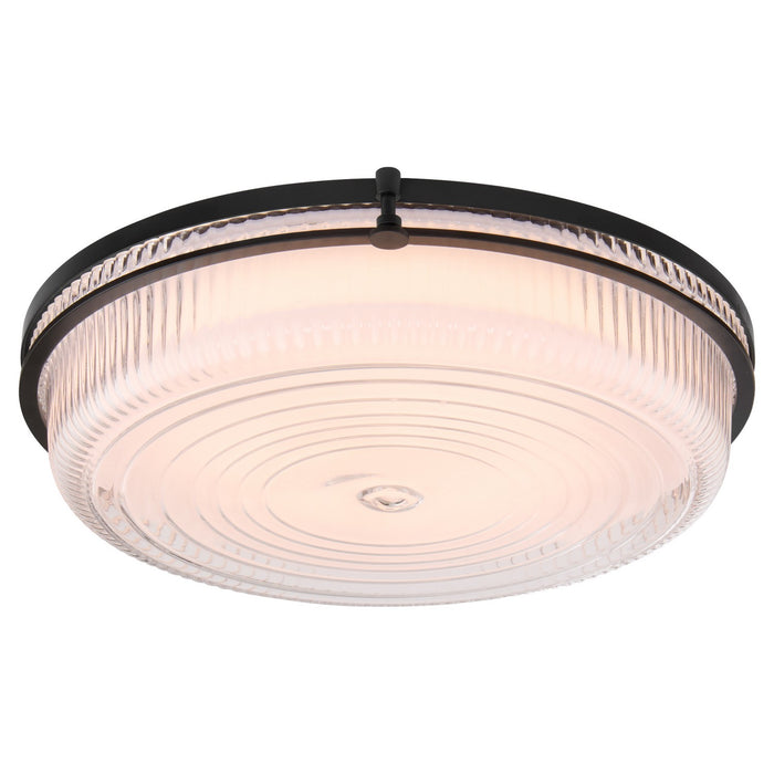 Quorum 368-18-59 LED Ceiling Mount, Matte Black