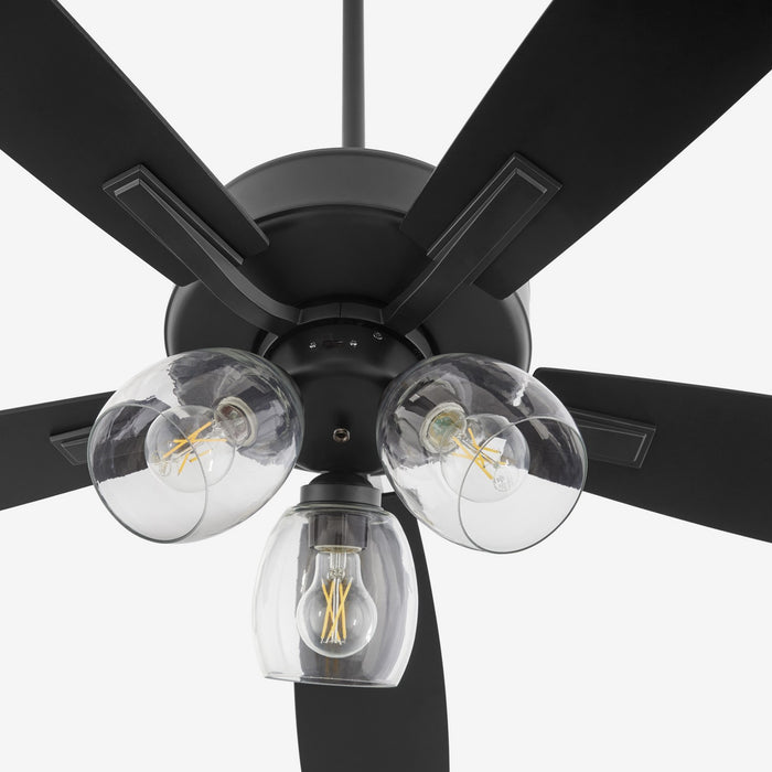 Quorum 4525-03159 52" Ceiling Fan, Matte Black