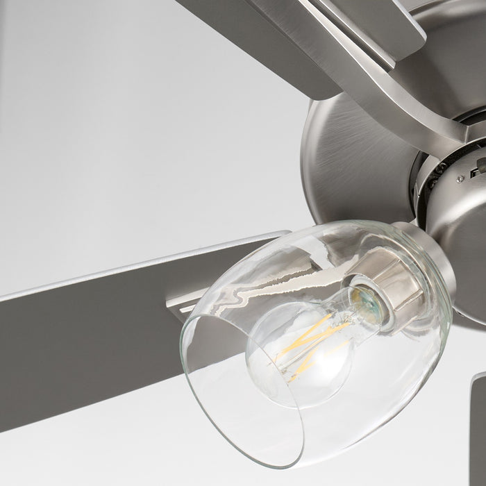 Quorum 4525-03165 52" Ceiling Fan, Satin Nickel