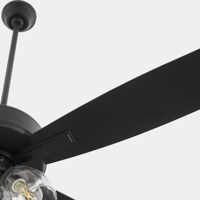 Quorum 4525-04159 52" Ceiling Fan, Matte Black