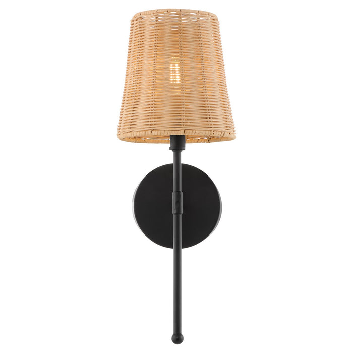 Quorum 5123-1-59 One Light Wall Mount, Matte Black