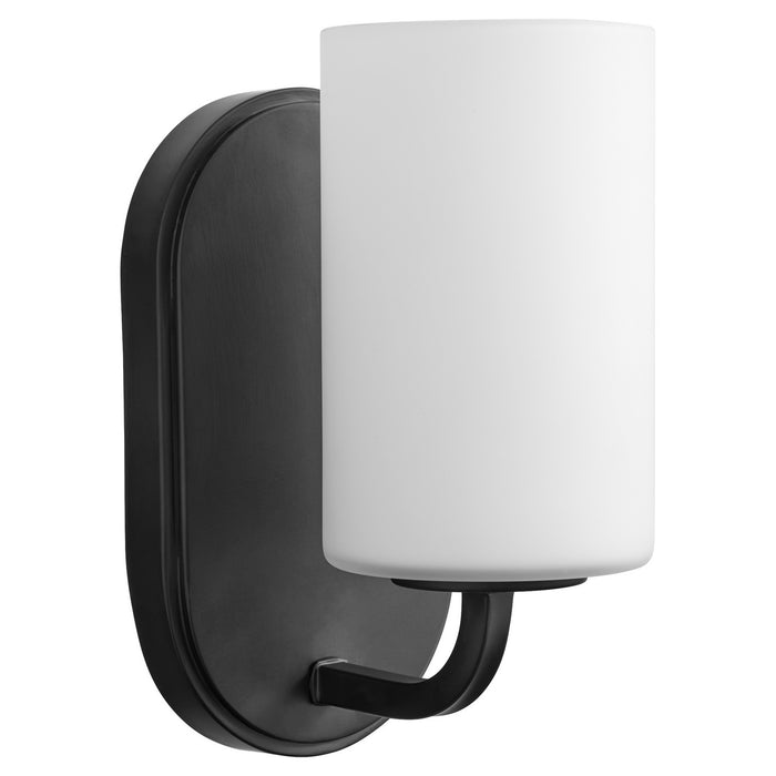 Quorum 5307-1-59 One Light Wall Mount, Matte Black