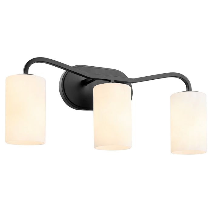 Quorum 5307-3-59 Three Light Vanity, Matte Black