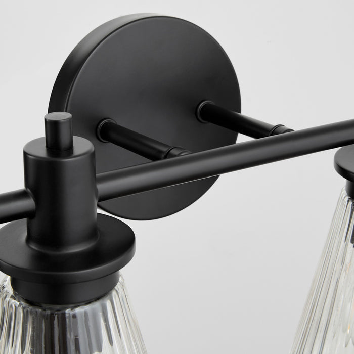 Quorum 5803-4-59 Four Light Vanity, Matte Black