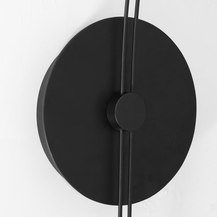 Quorum 943-59 LED Wall Mount, Matte Black