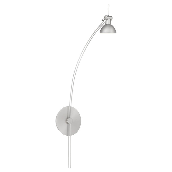 Quorum 943-65 LED Wall Mount, Satin Nickel