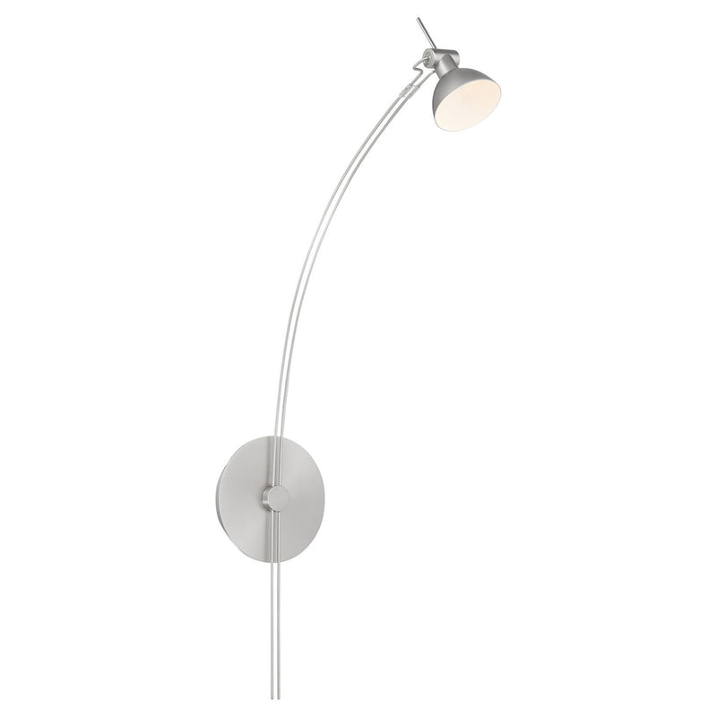 Quorum 943-65 LED Wall Mount, Satin Nickel