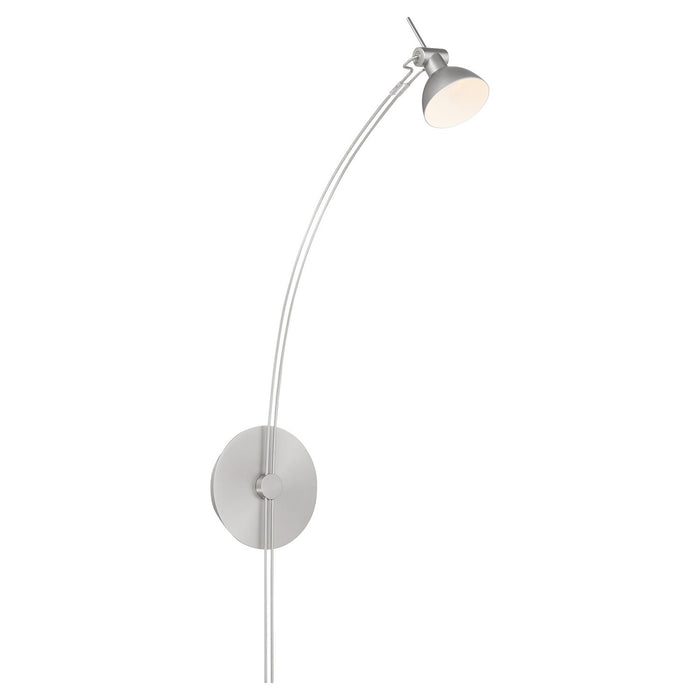 Quorum 943-65 LED Wall Mount, Satin Nickel