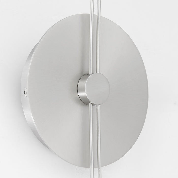Quorum 943-65 LED Wall Mount, Satin Nickel