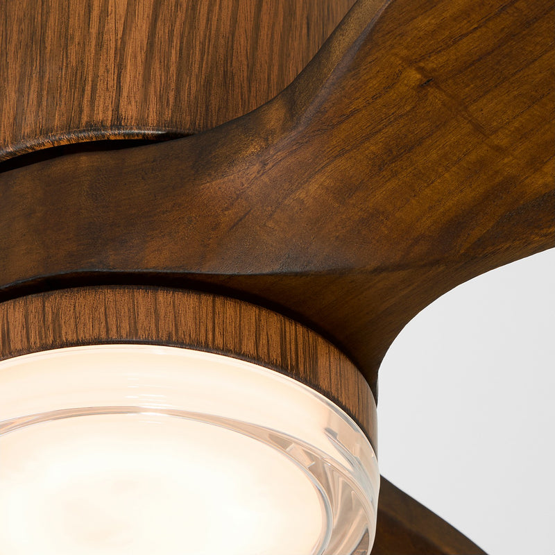 Cyan 11956 56" Ceiling Fan, Walnut