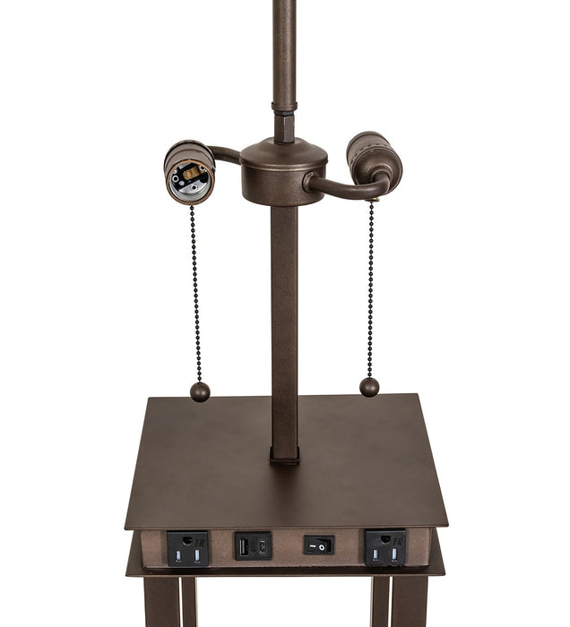 Meyda Tiffany 269733 Two Light Floor Lamp, Tyler Bronze