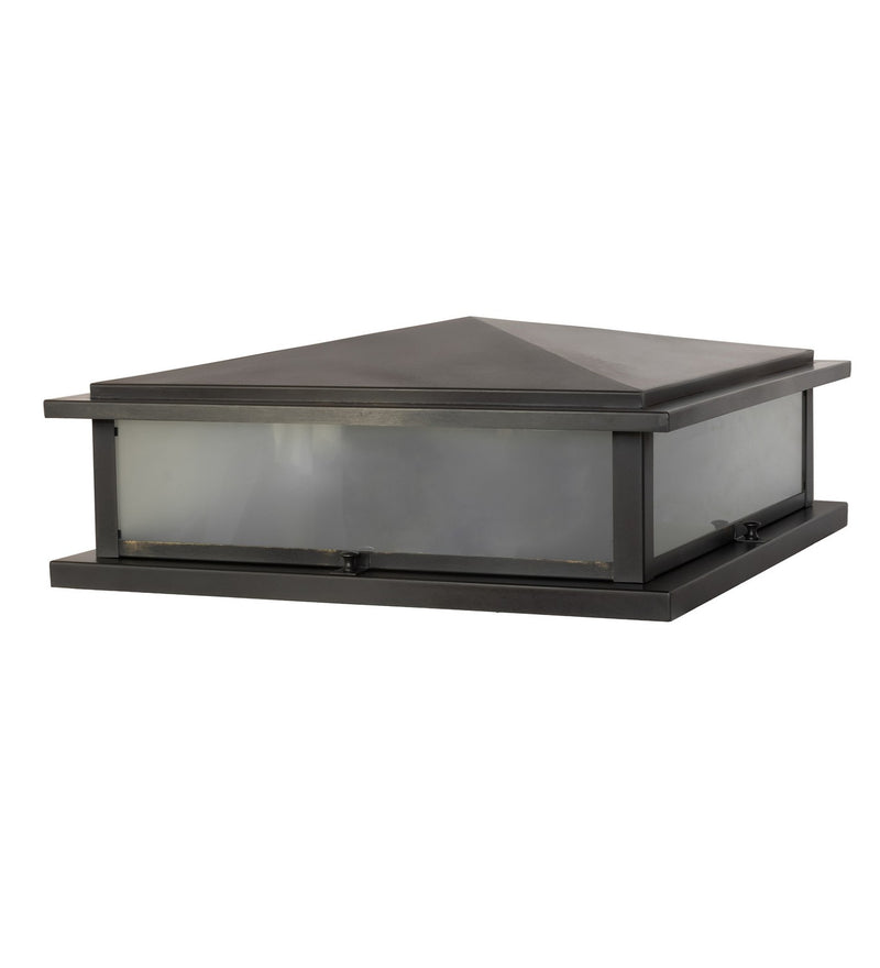 Meyda Tiffany 270404 Four Light Pier Mount, Black Patina