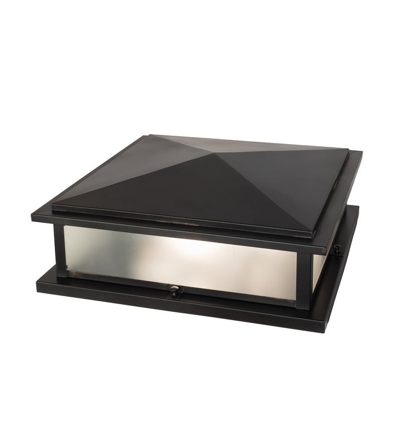 Meyda Tiffany 270404 Four Light Pier Mount, Black Patina