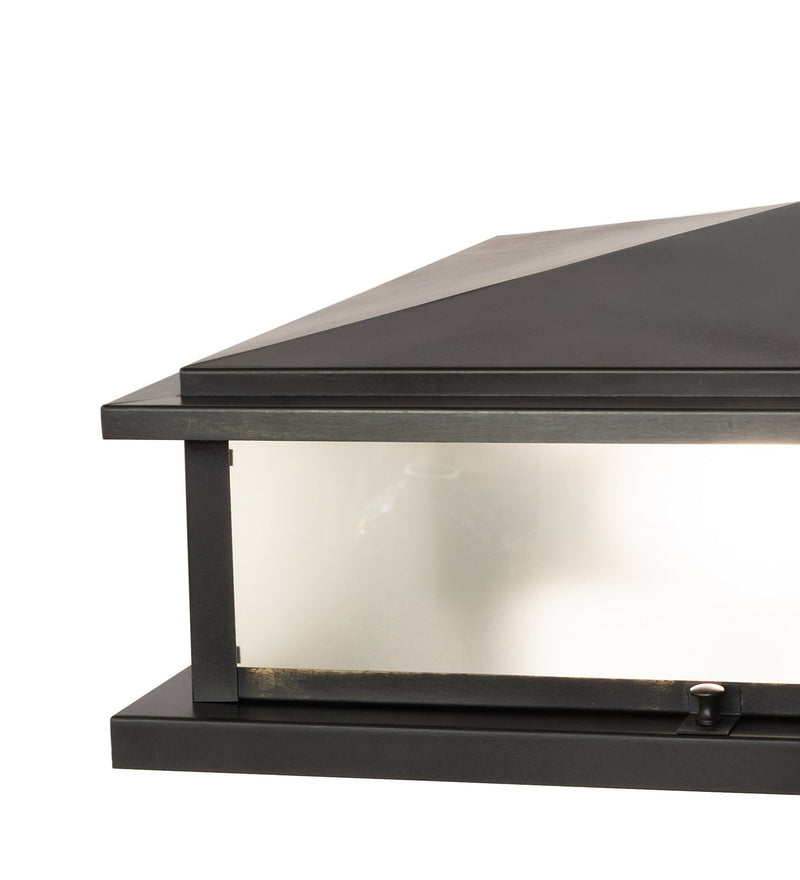 Meyda Tiffany 270404 Four Light Pier Mount, Black Patina