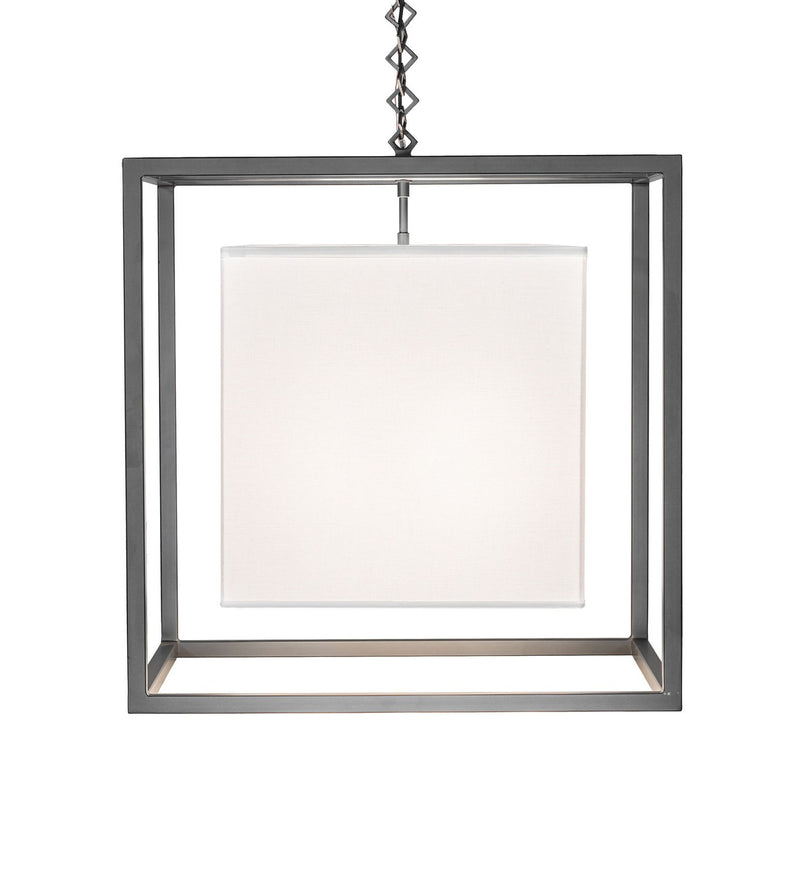 Meyda Tiffany 275821 Four Light Pendant, Wrought Iron