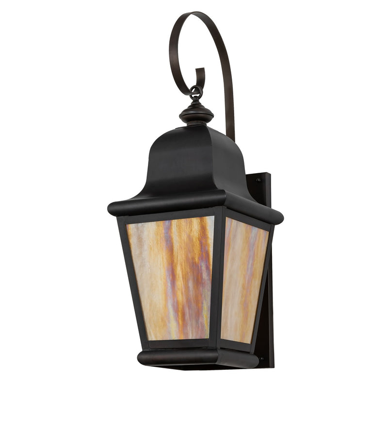 Meyda Tiffany 276713 Three Light Wall Sconce, Exterior Oil Rubbed Bronze