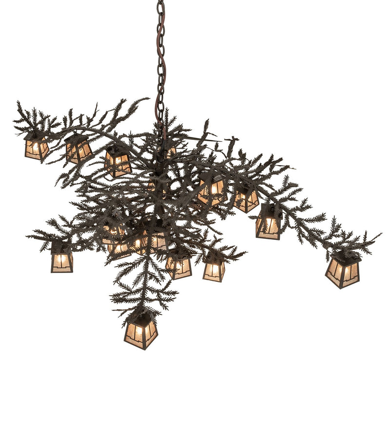 Meyda Tiffany 277174 18 Light Chandelier, Oil Rubbed Bronze