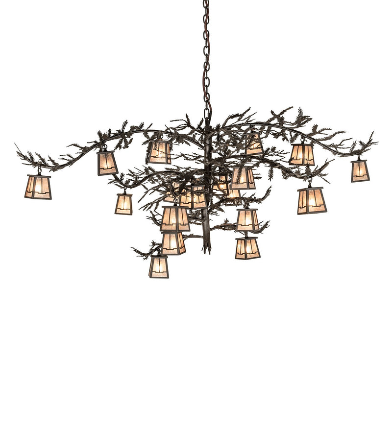 Meyda Tiffany 277174 18 Light Chandelier, Oil Rubbed Bronze