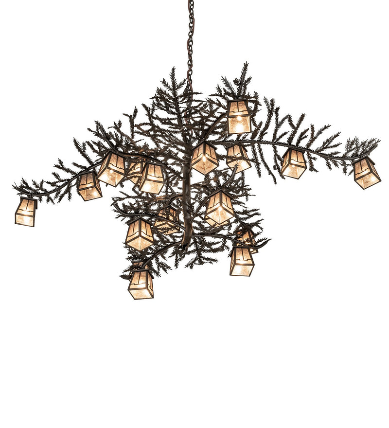 Meyda Tiffany 277174 18 Light Chandelier, Oil Rubbed Bronze