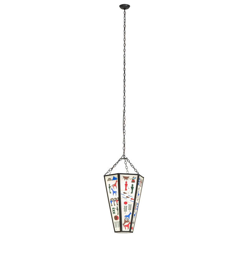 Meyda Tiffany 277740 LED Pendant, Flat Black