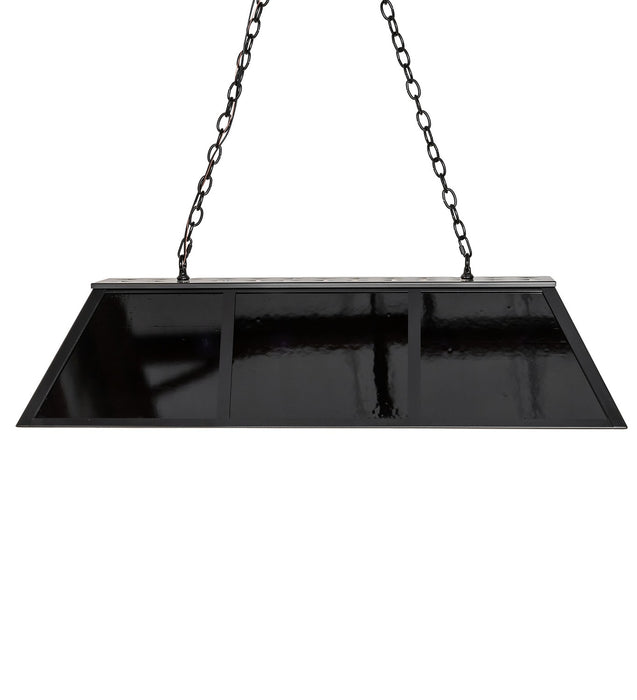 Meyda Tiffany 278105 Six Light Pendant, Mirror Black