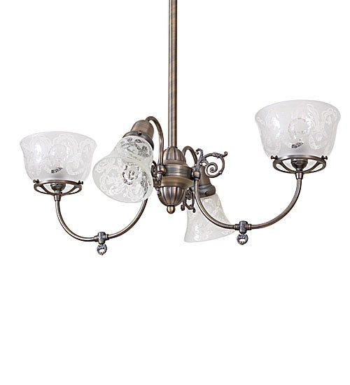 Meyda Tiffany 278110 Four Light Chandelier