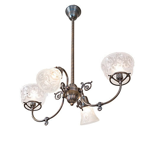 Meyda Tiffany 278110 Four Light Chandelier