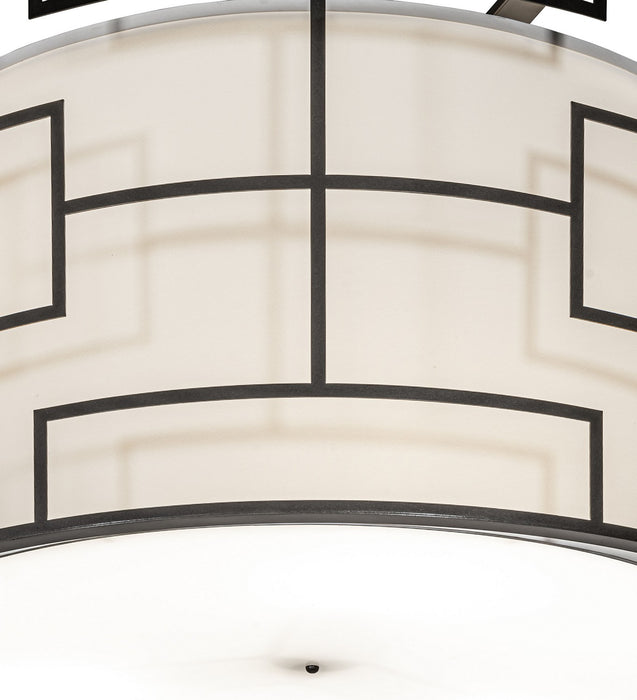 Meyda Tiffany 278228 Six Light Pendant, Bronze