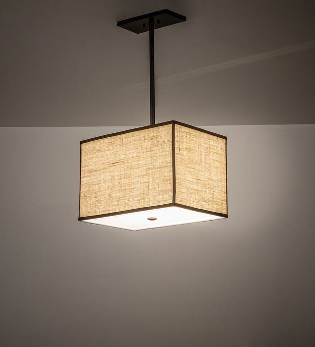 Meyda Tiffany 278422 Two Light Pendant, Timeless Bronze