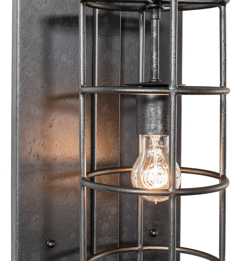 Meyda Tiffany 279425 LED Wall Sconce, Old Wrought Iron
